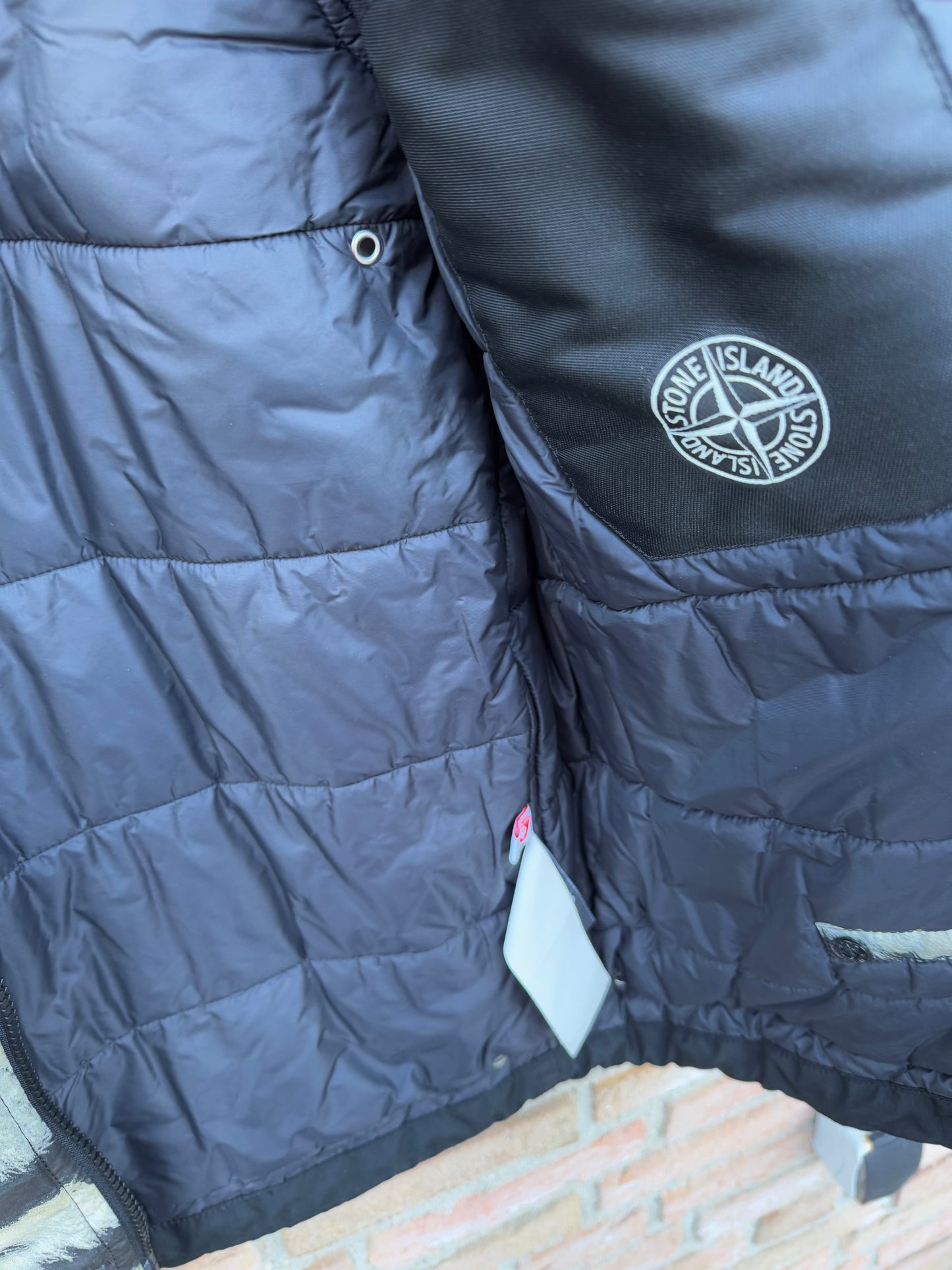 Stone Island White Tiger Camo 50 Fili Primaloft Jacket - L