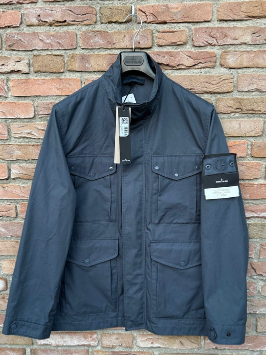 Stone Island All-Weather Cotton Canvas Ghost Jacket - L