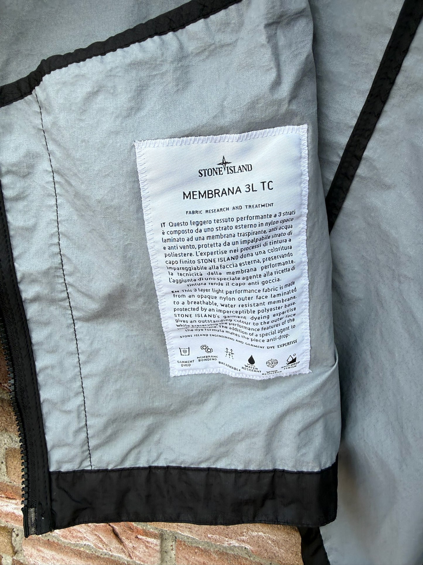 Stone Island Membrana 3L TC Jacket - S