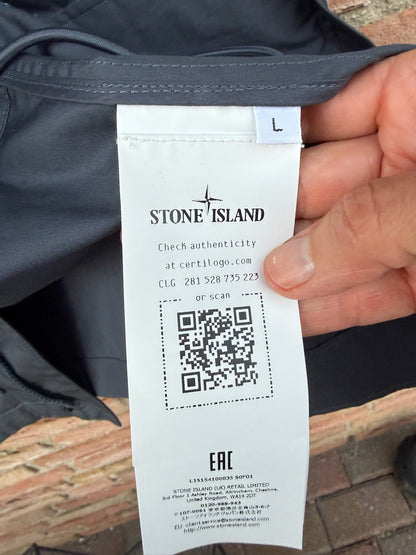 Stone Island All-Weather Cotton Canvas Ghost Jacket - L