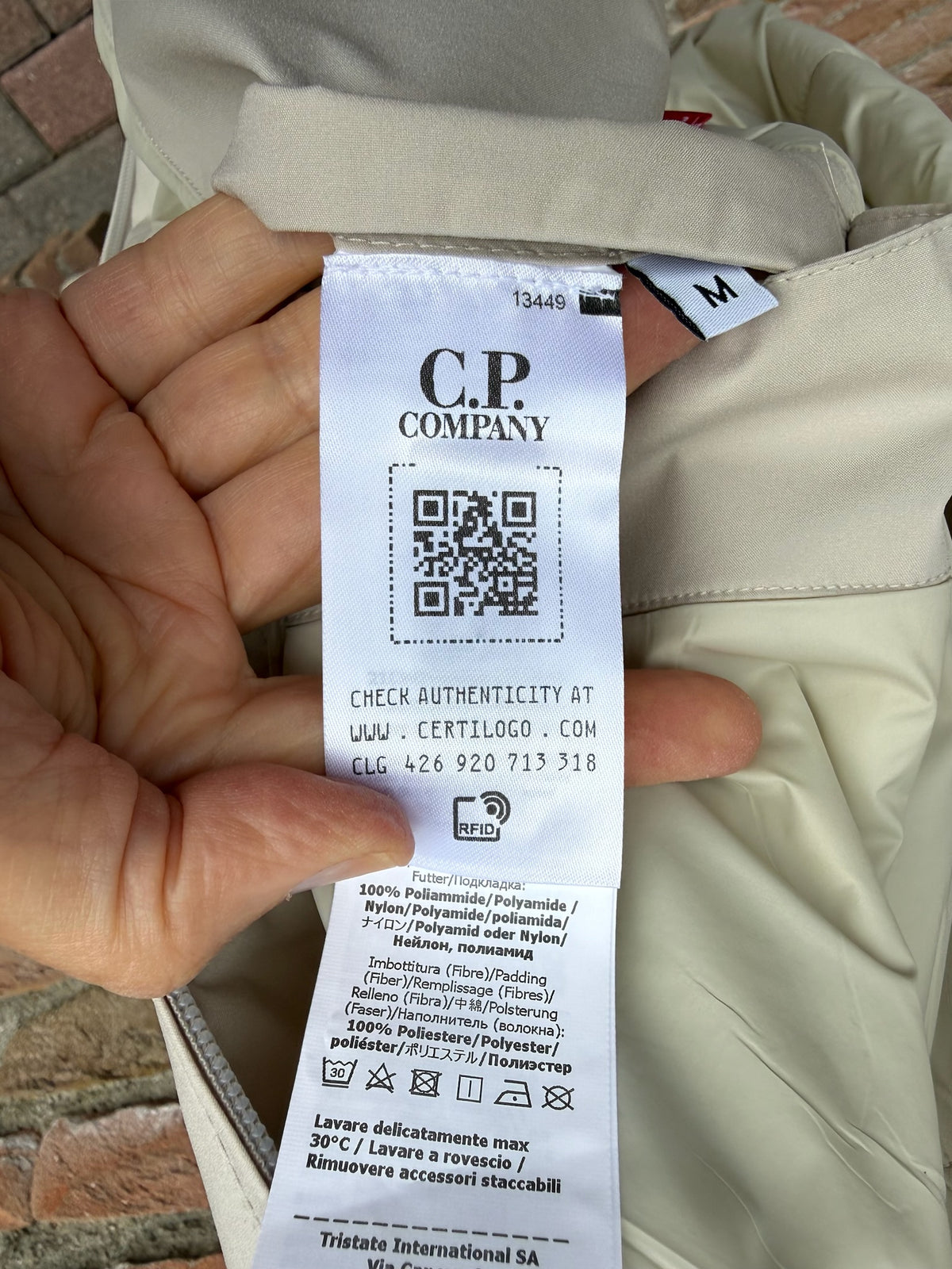 C.P. Company Pro-Tek Primaloft Jacket - M