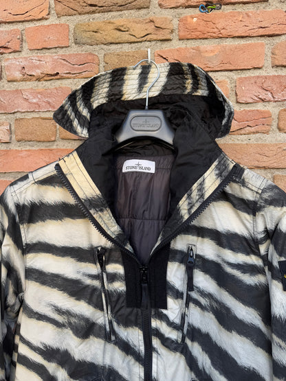 Stone Island White Tiger Camo 50 Fili Primaloft Jacket - L