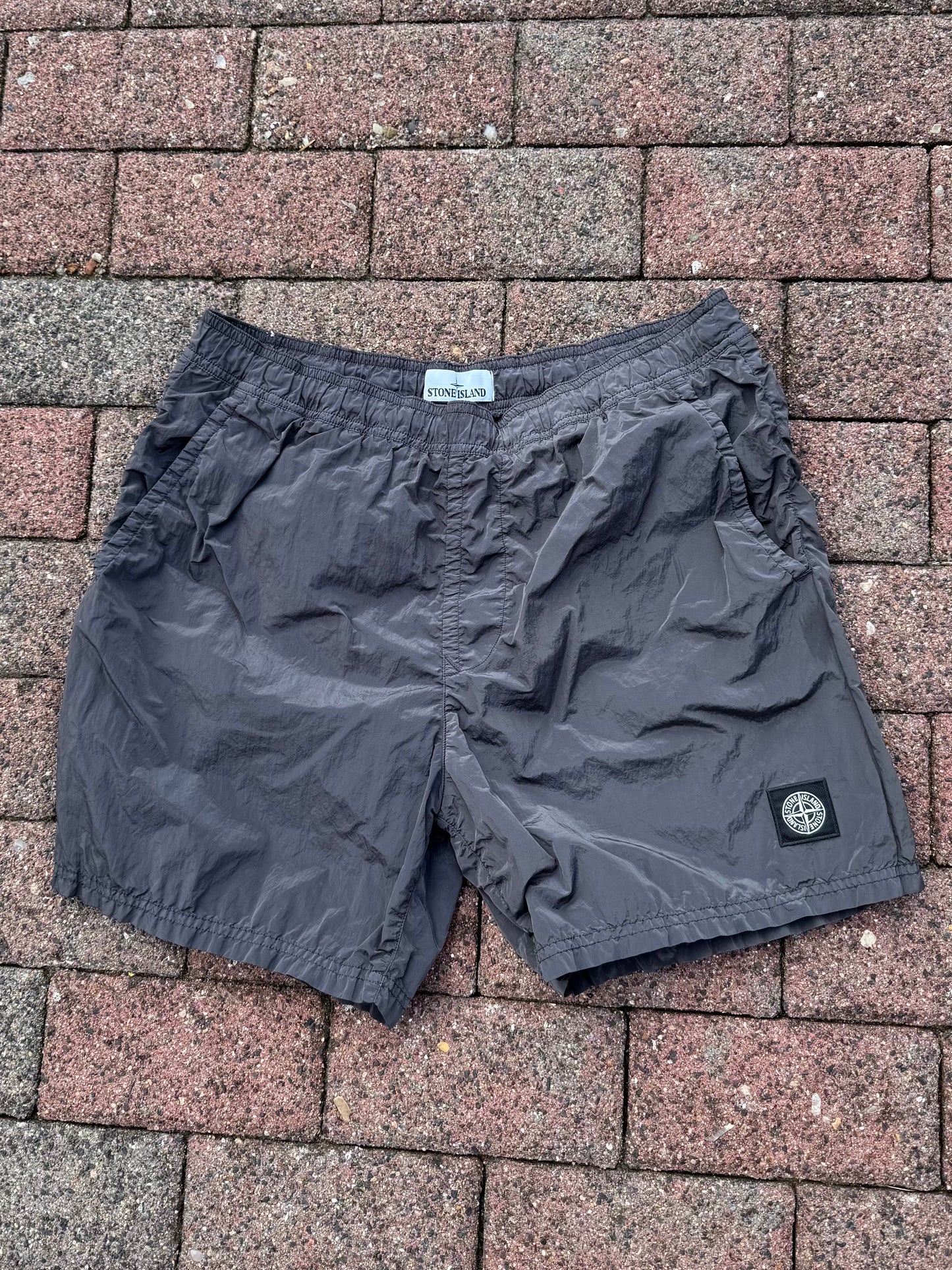 Stone Island Nylon Metal Swim Shorts - L