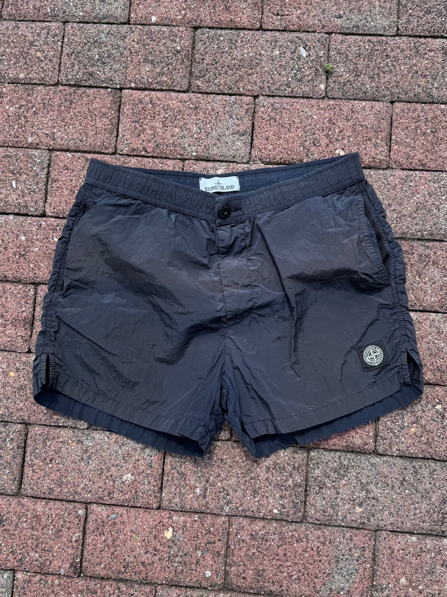Stone Island Nylon Metal Swim Shorts - L