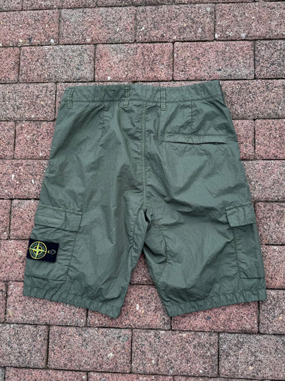 Stone Island Nylon Cargo Shorts - W29