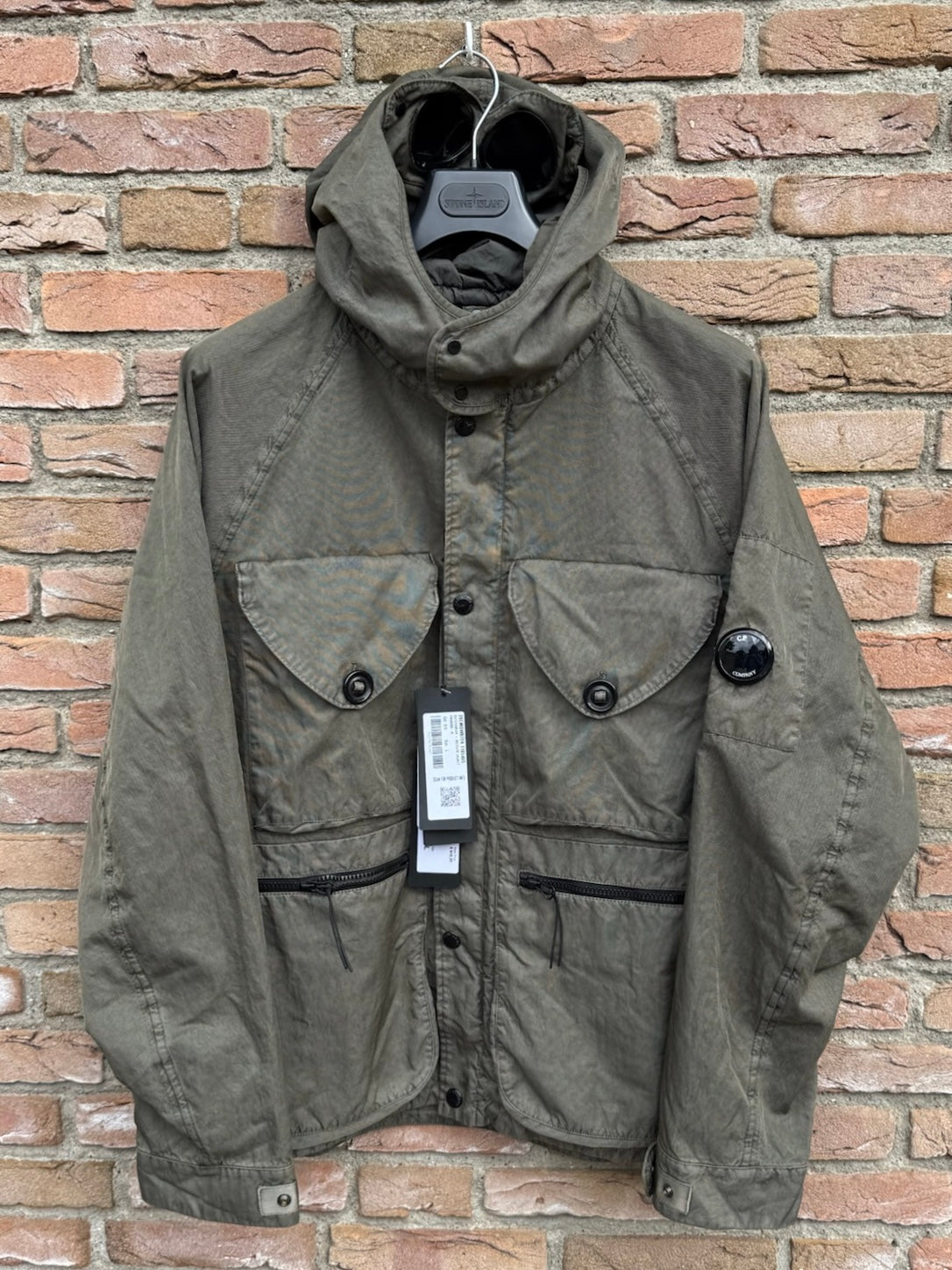 C.P. Company Panama-R Goggle Jacket - L