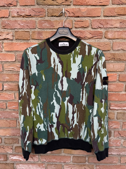 Stone Island Flowing Camo Sweatshirt - XL