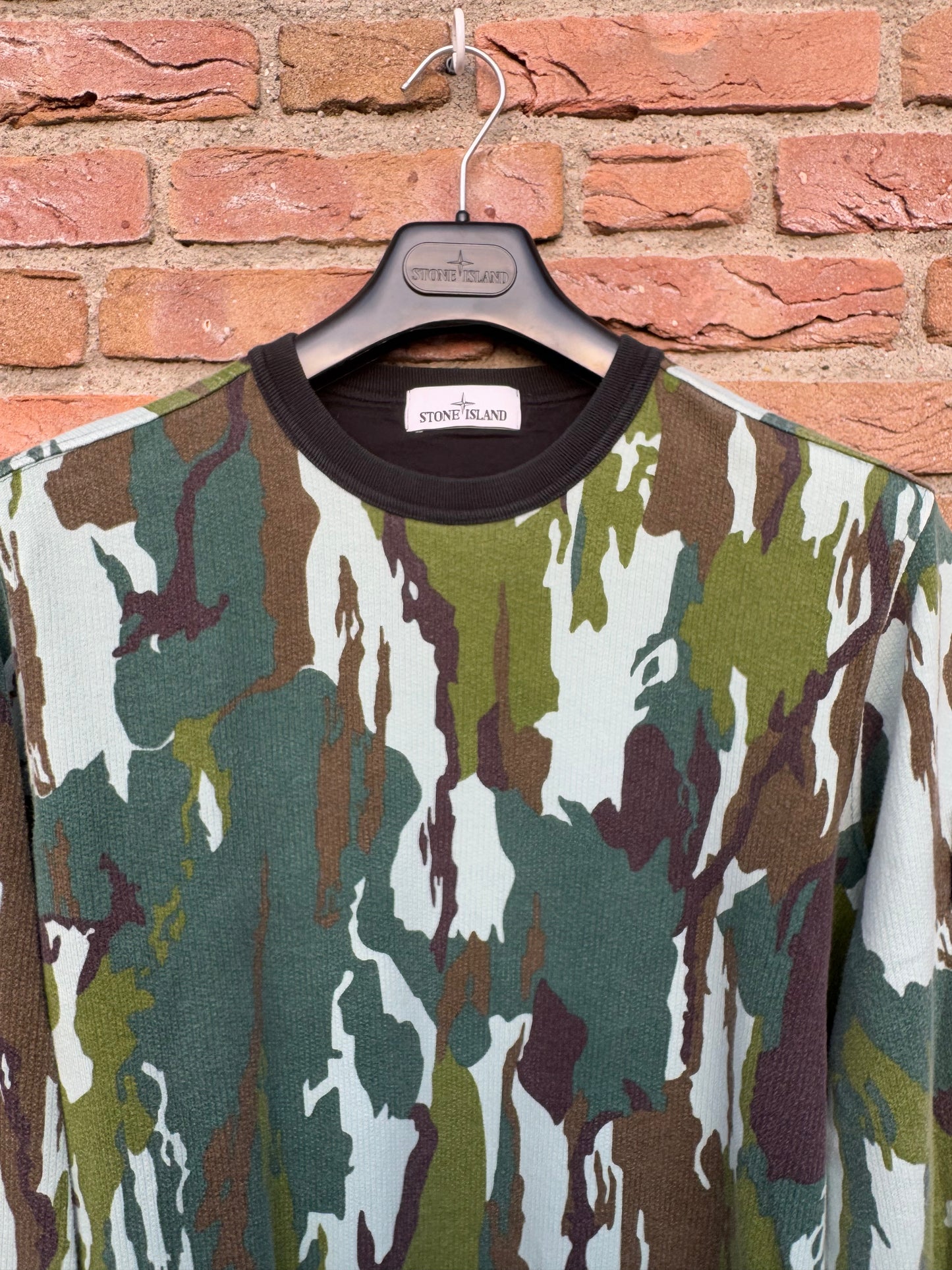 Stone Island Flowing Camo Sweatshirt - XL