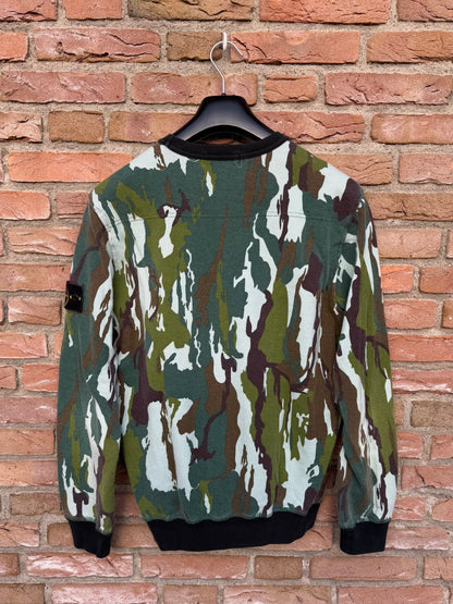 Stone Island Flowing Camo Sweatshirt - XL