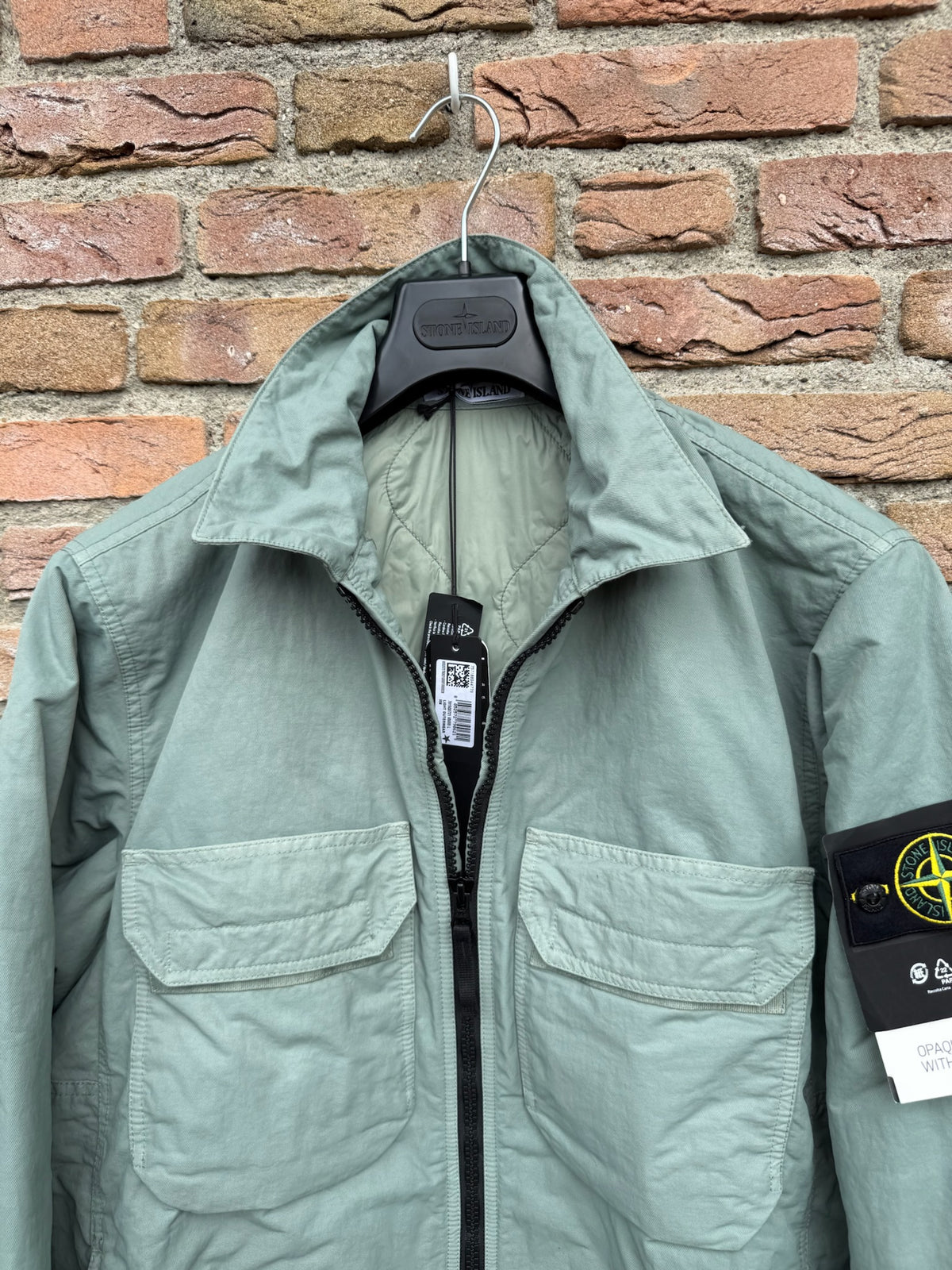 Stone Island Opaque Nylon Twill Primaloft-TC Jacket - L