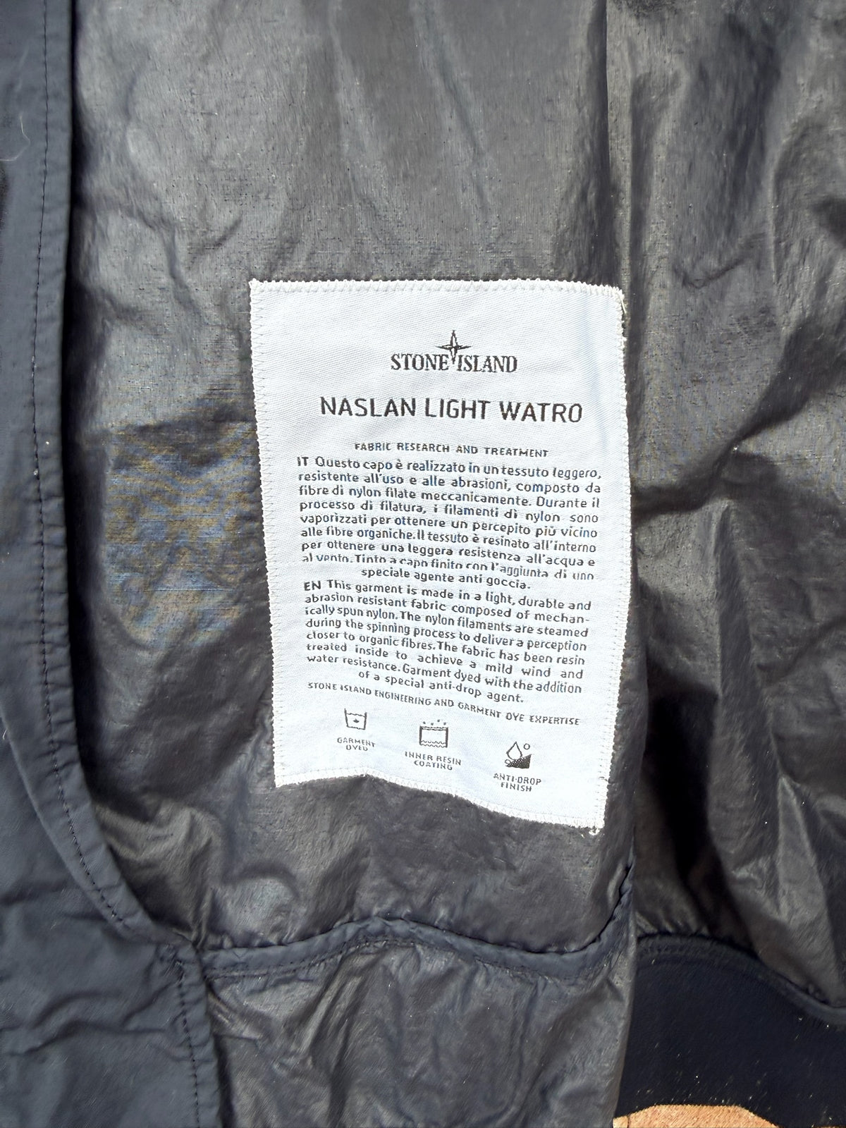 Stone Island Naslan Light Watro Jacket - XL