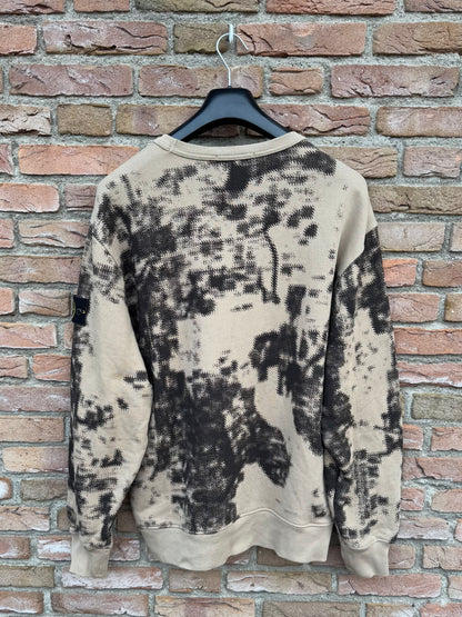 Stone Island Earth Mapping Camouflage Sweatshirt - L