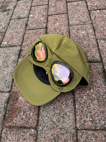C.P. Company x Palace Chrome-R Goggle Cap - L