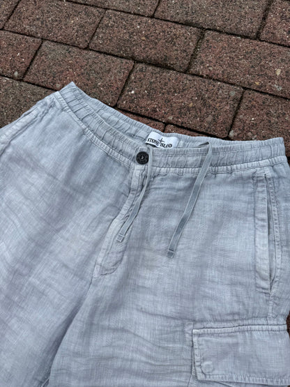Stone Island Linen Shorts - W32