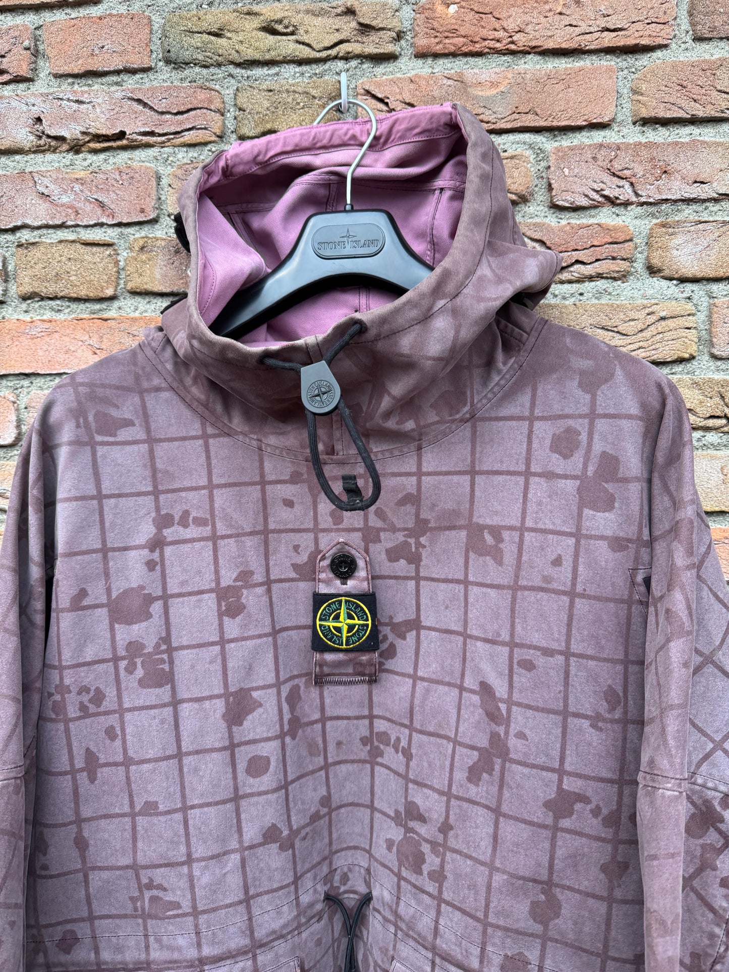 Stone Island Tela Flock-TC Laser Camo Smock - XL