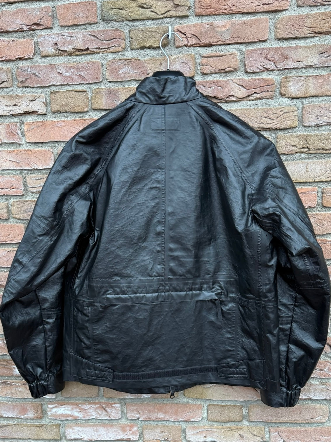 Stone Island Light Leather Organza Jacket - M