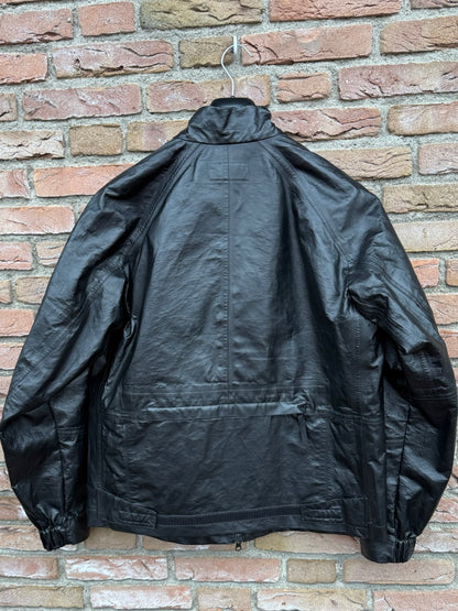 Stone Island Light Leather Organza Jacket - M