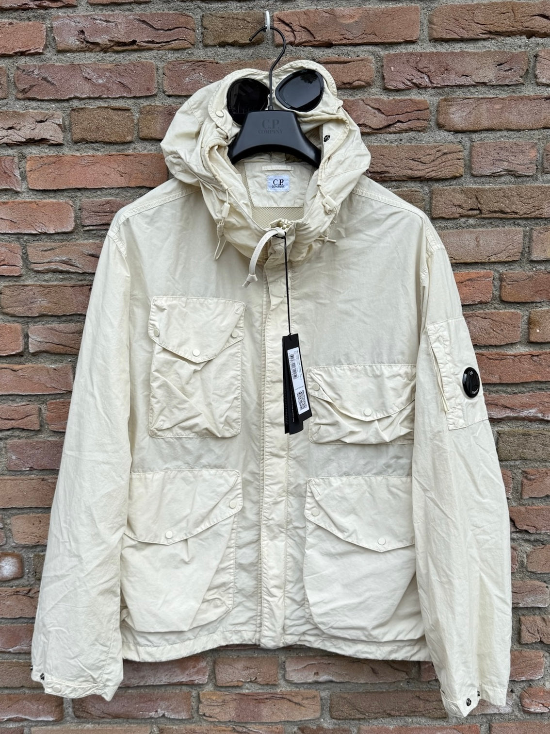 C.P. Company Flatt Nylon Goggle Jacket - XL