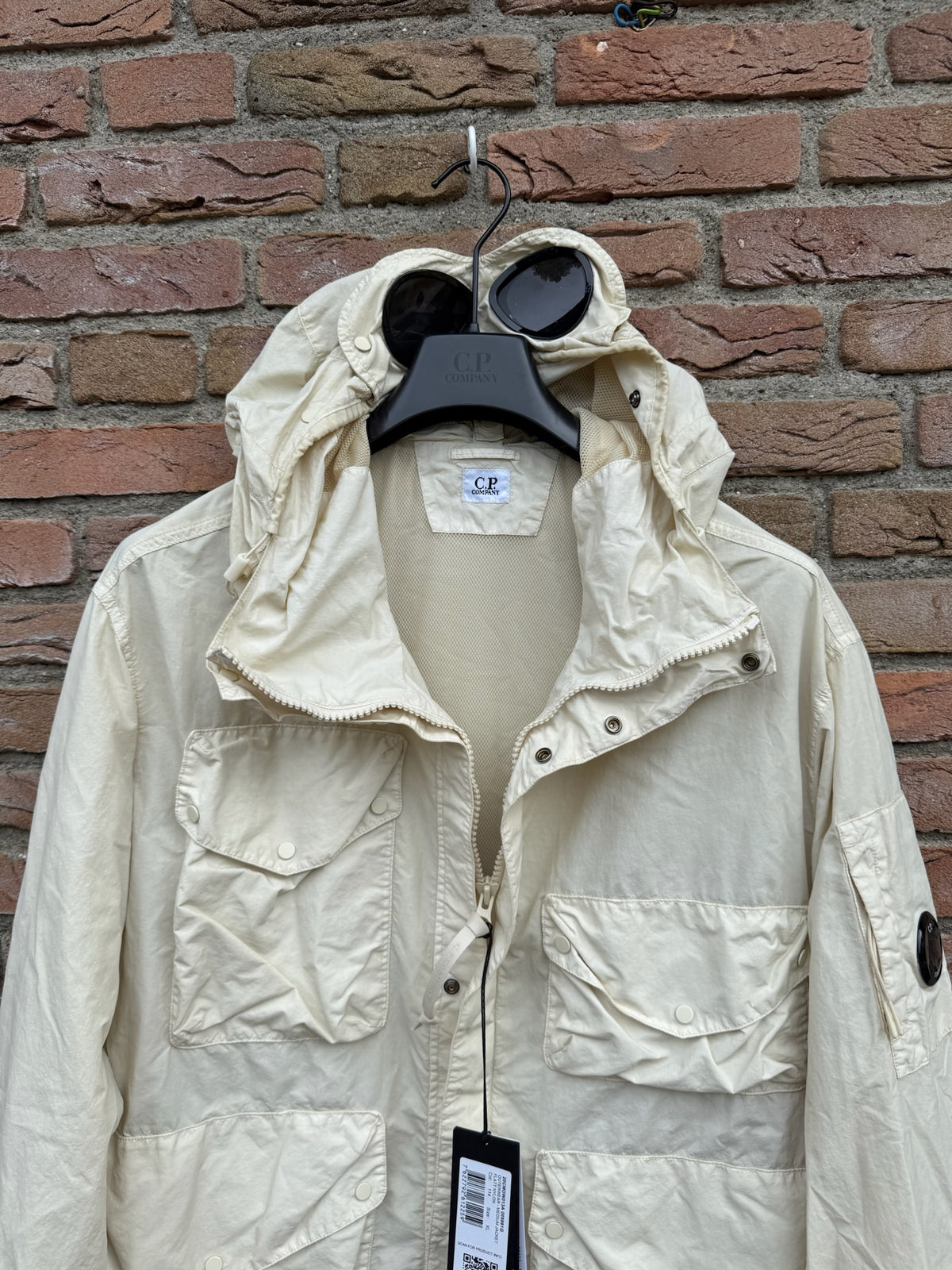 C.P. Company Flatt Nylon Goggle Jacket - XL