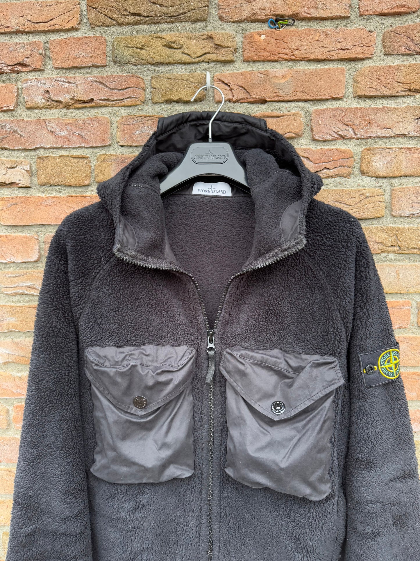 Stone Island Teddy Fleece Jacket - L