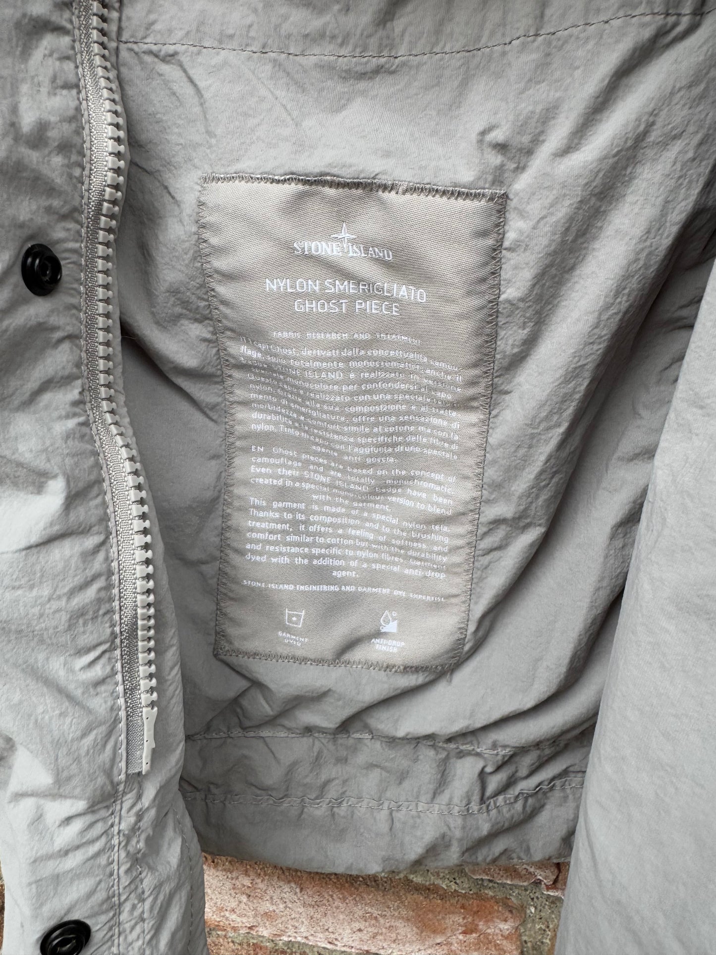 Stone Island Nylon Smerigliato Ghost Jacket - S