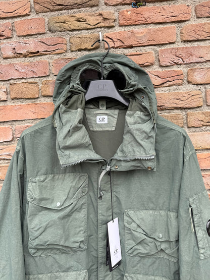 C.P. Company Flatt Nylon Goggle Jacket - XXL