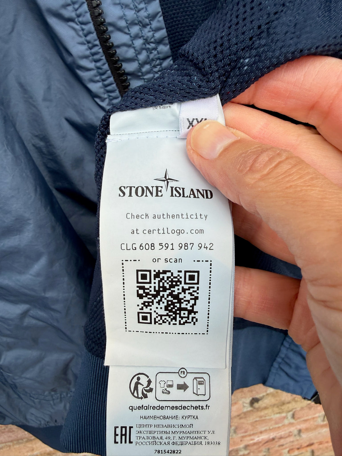 Stone Island Garment Dyed Crinkle Reps NY Jacket - XXL