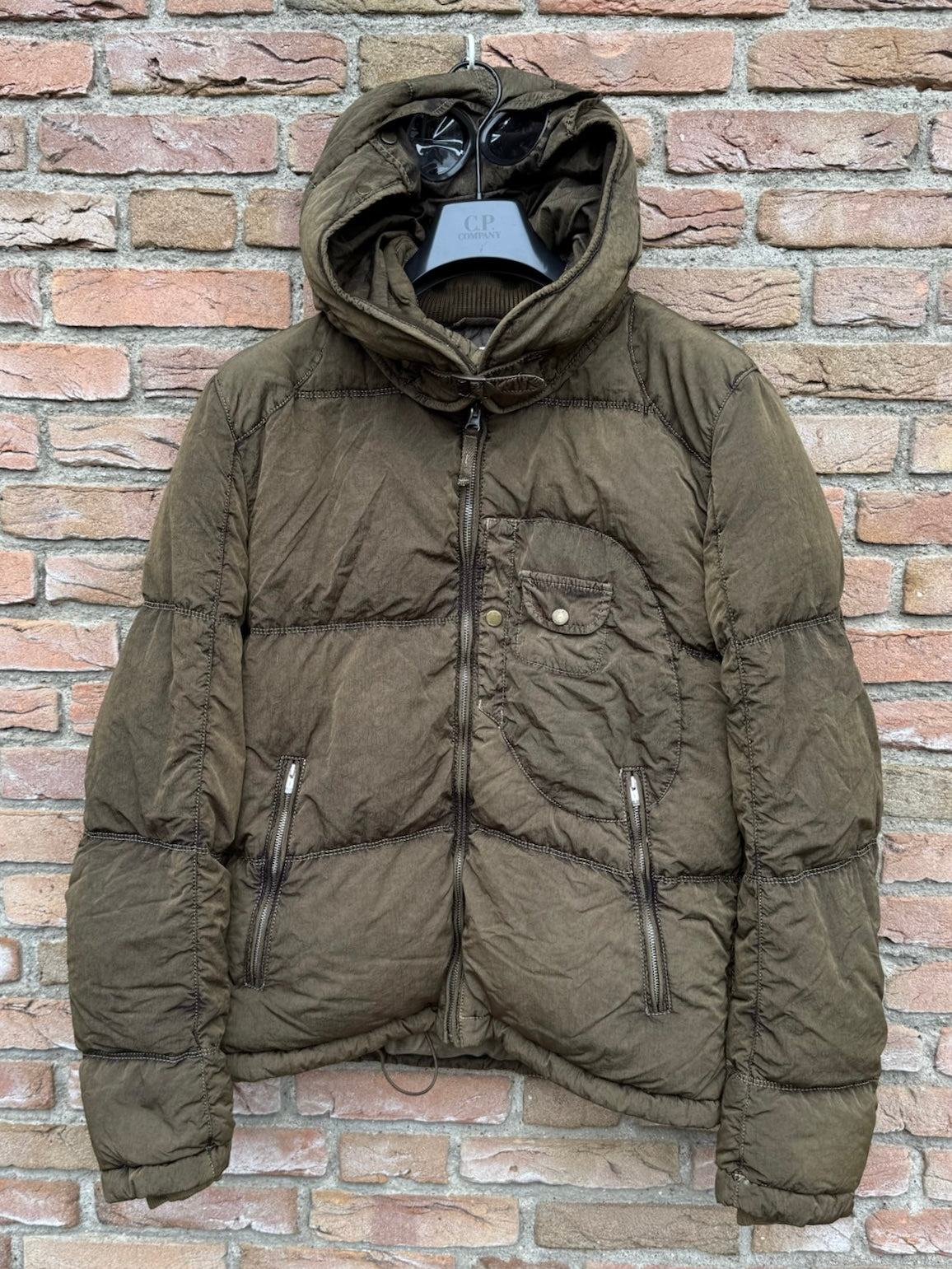 CP Company Frosted Goggle Down Jacket - M
