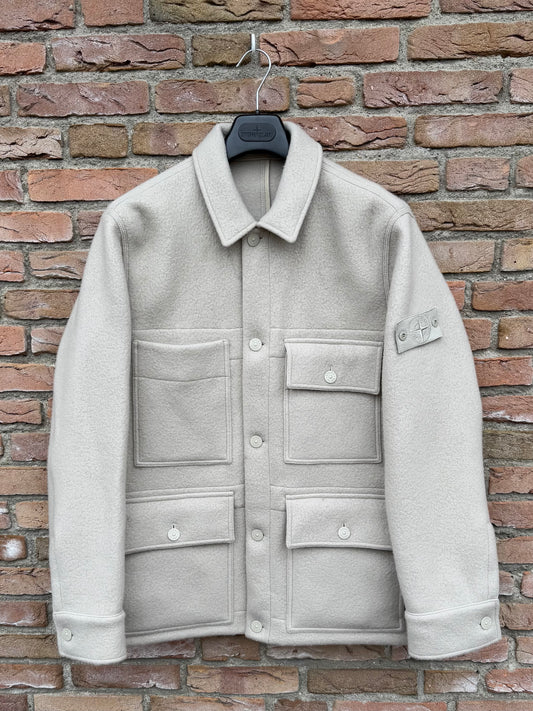 Stone Island Heavy Melton Ghost Jacket - XL