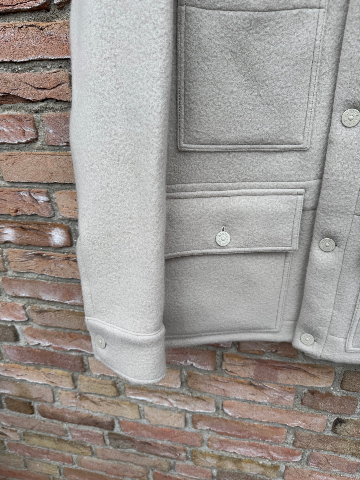 Stone Island Heavy Melton Ghost Jacket - XL
