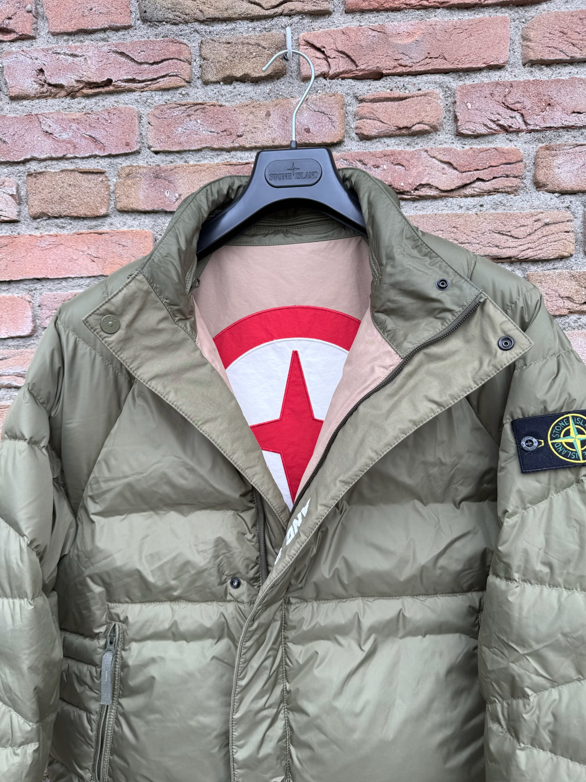 Stone Island x Supreme Reversible Down Jacket - M