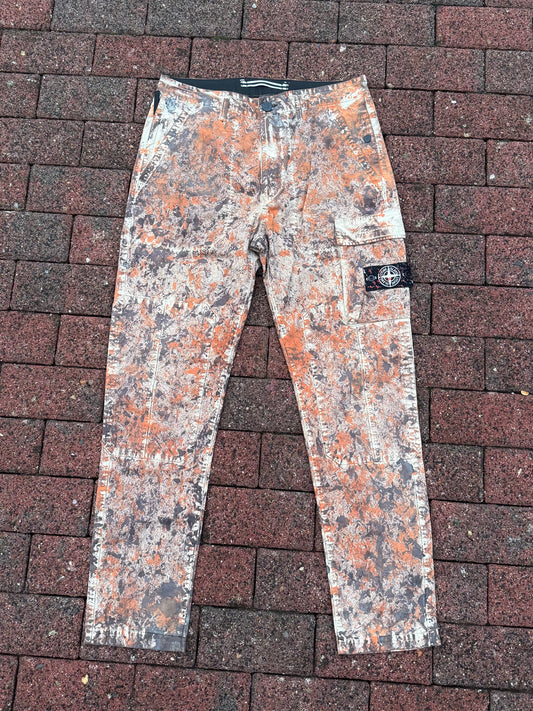 Stone Island Paintball Camo Cargo - W30