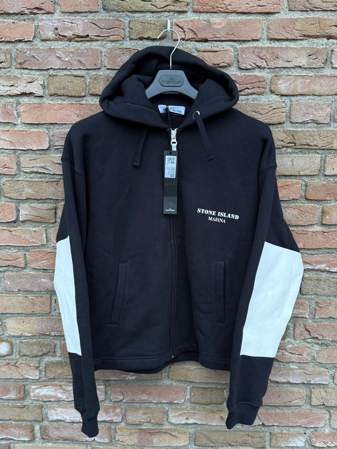 Stone Island Marina Zipped Hoodie - S