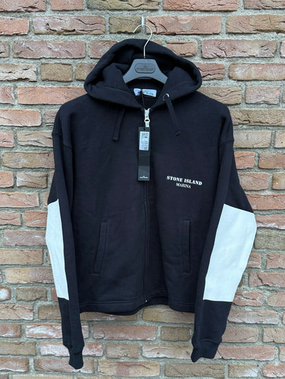 Stone Island Marina Zipped Hoodie - S
