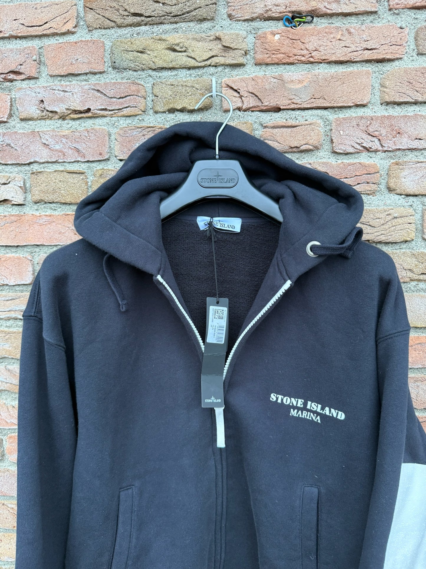 Stone Island Marina Zipped Hoodie - S