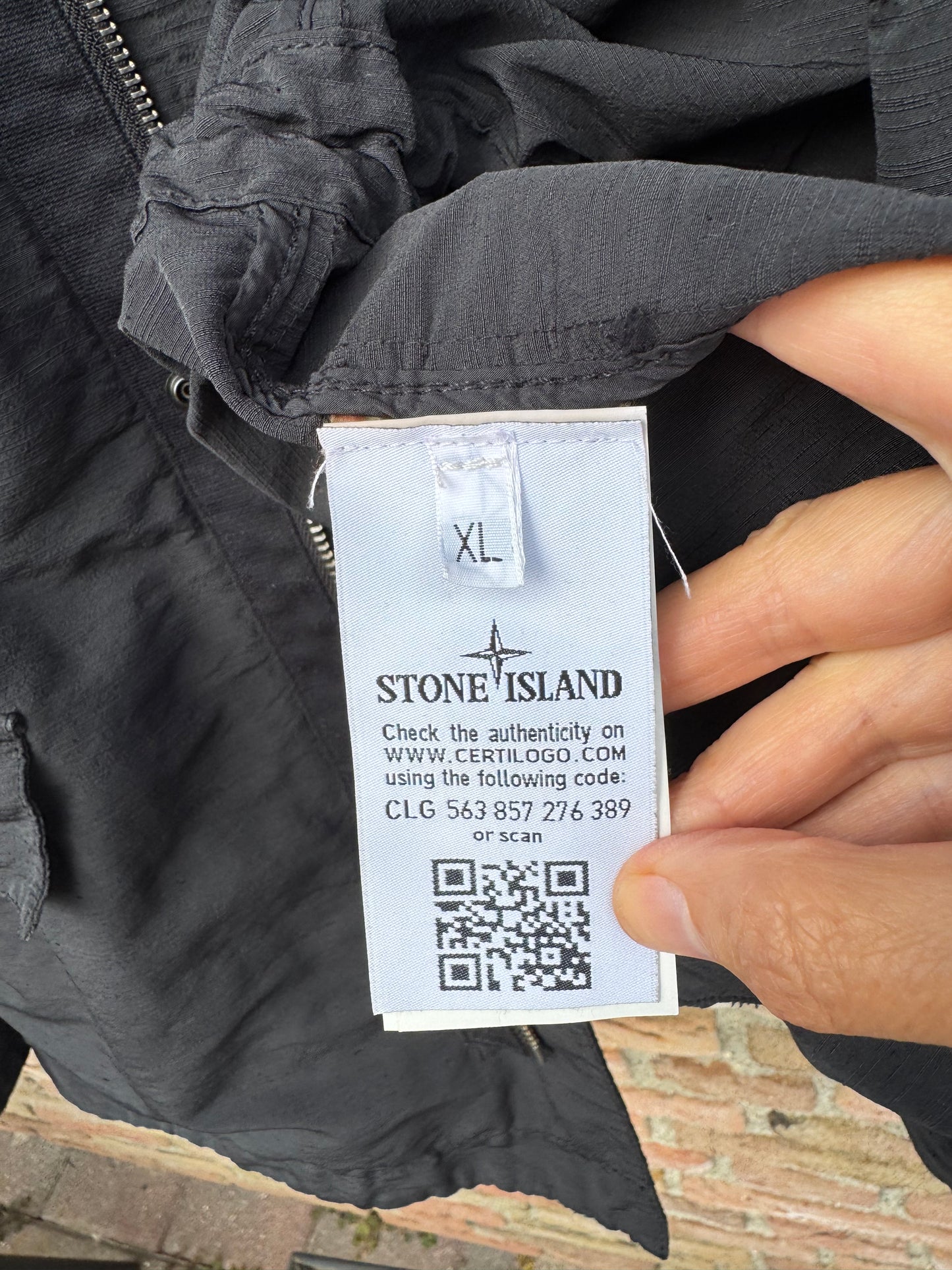 Stone Island Polyester Shantung Jacket - XL