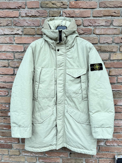 Stone Island Opaque Nylon Twill Daunenjacke - M