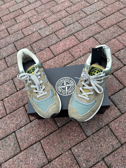Stone Island x New Balance 574 Legacy Trainers - UK 10