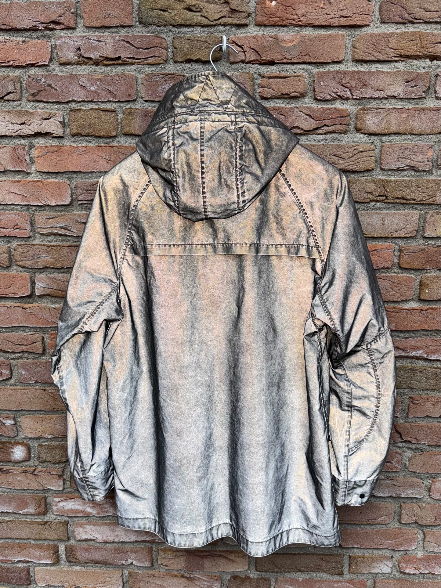 Stone Island Plated Reflective Dust Jacket - M