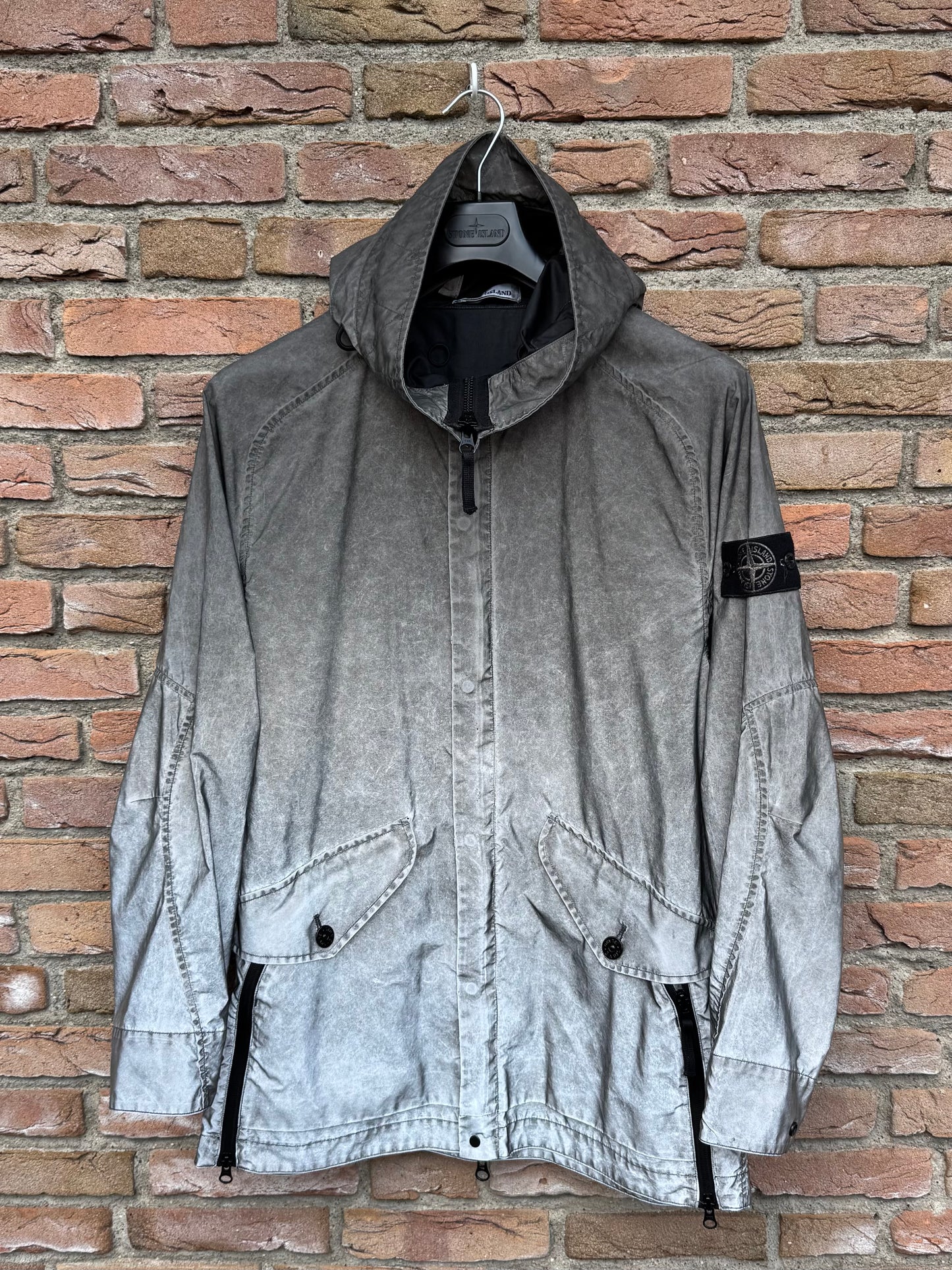 Stone Island Plated Reflective Dust Jacket - M