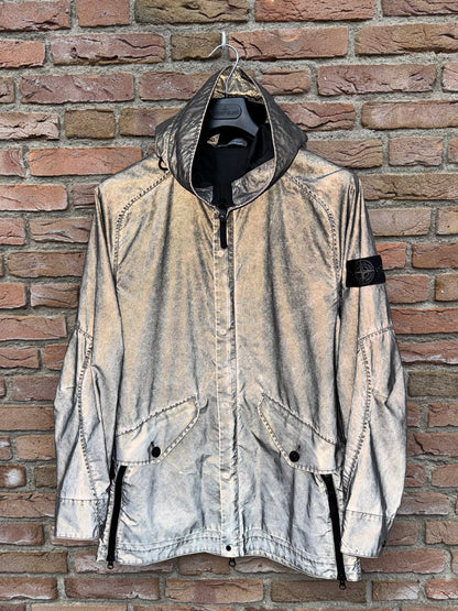 Stone Island Plated Reflective Dust Jacket - M
