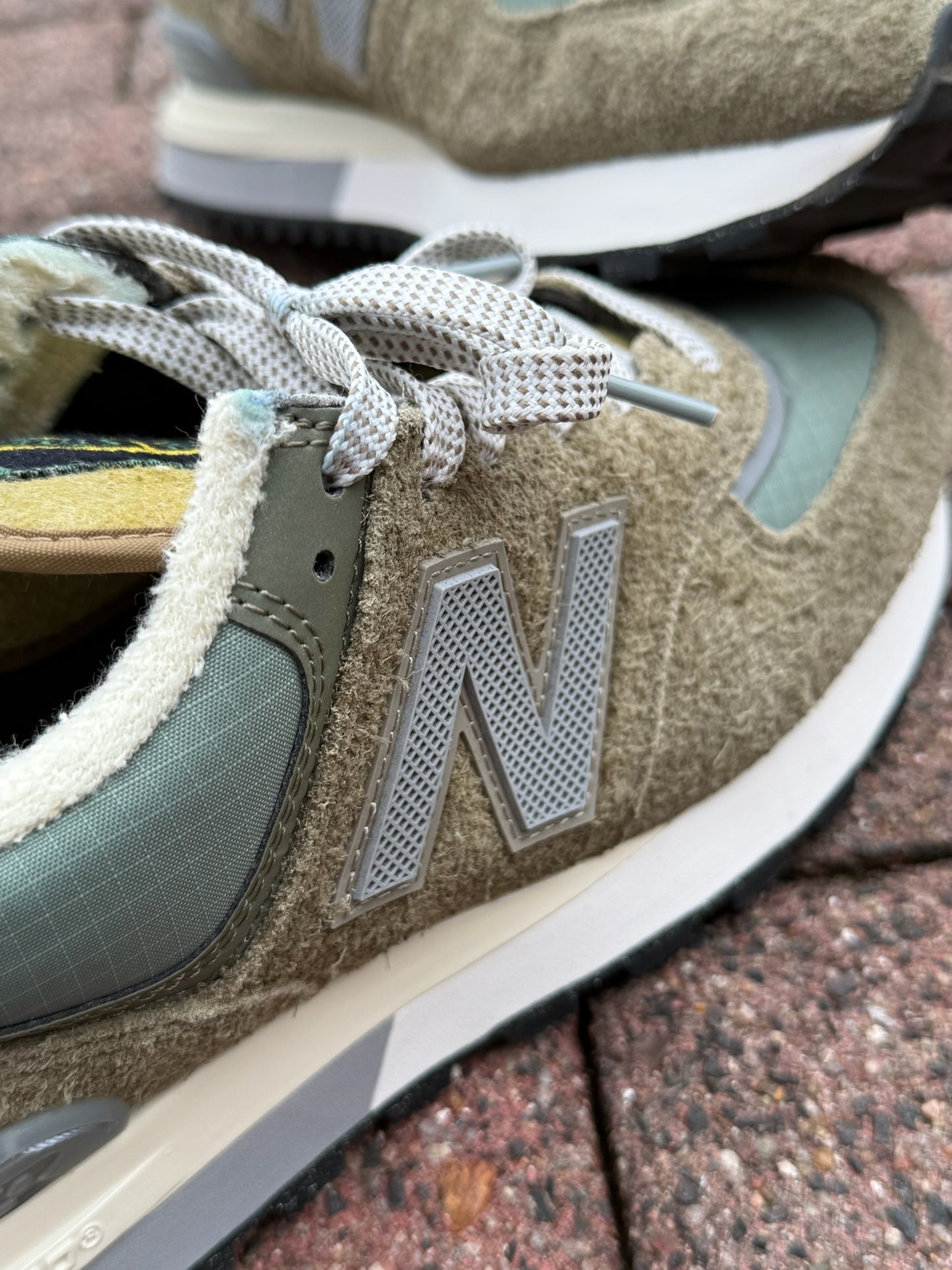 Stone Island x New Balance 574 Legacy Trainers - UK 10