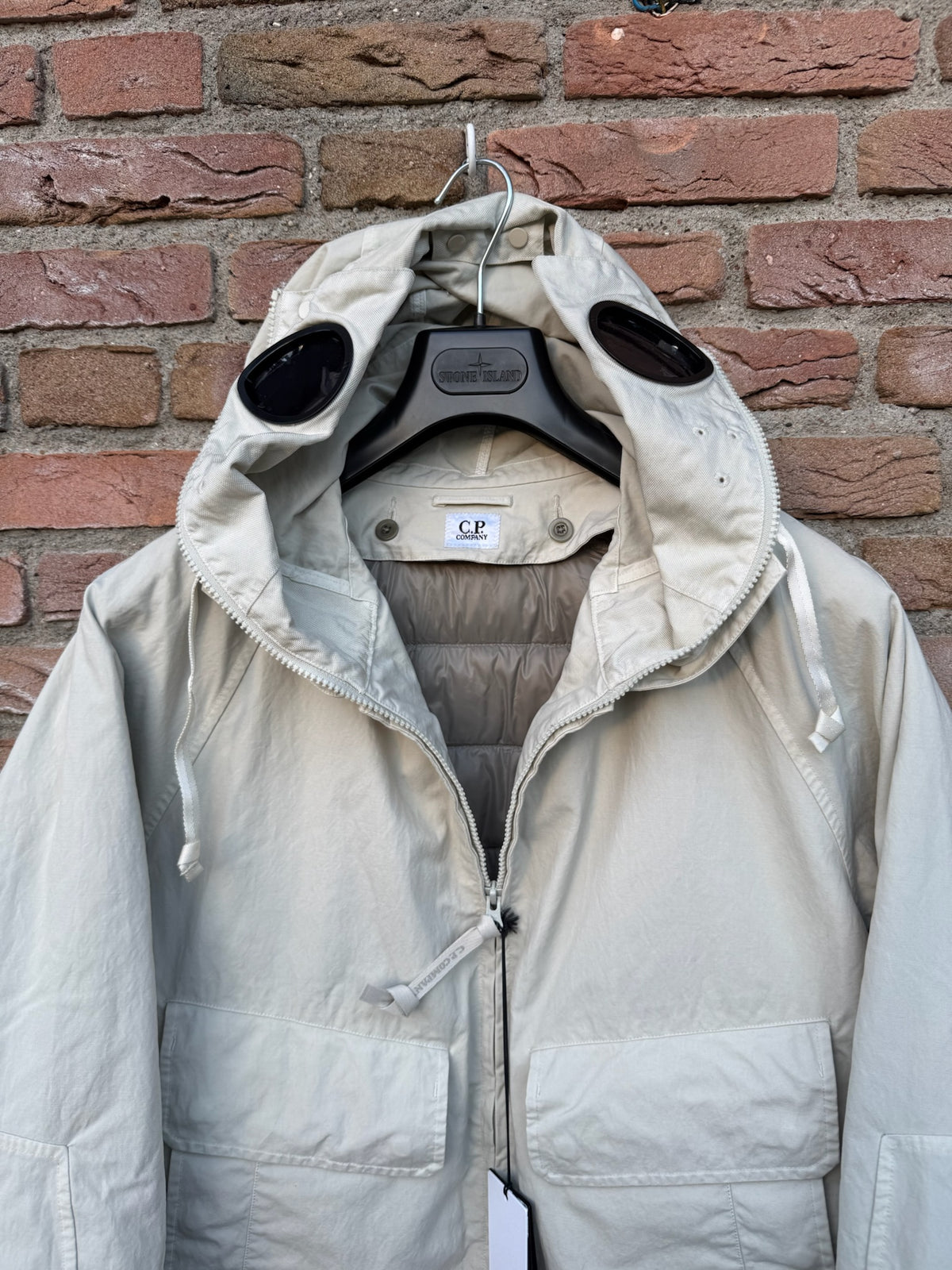 C.P. Company Twill Explorer Down Jacket - M