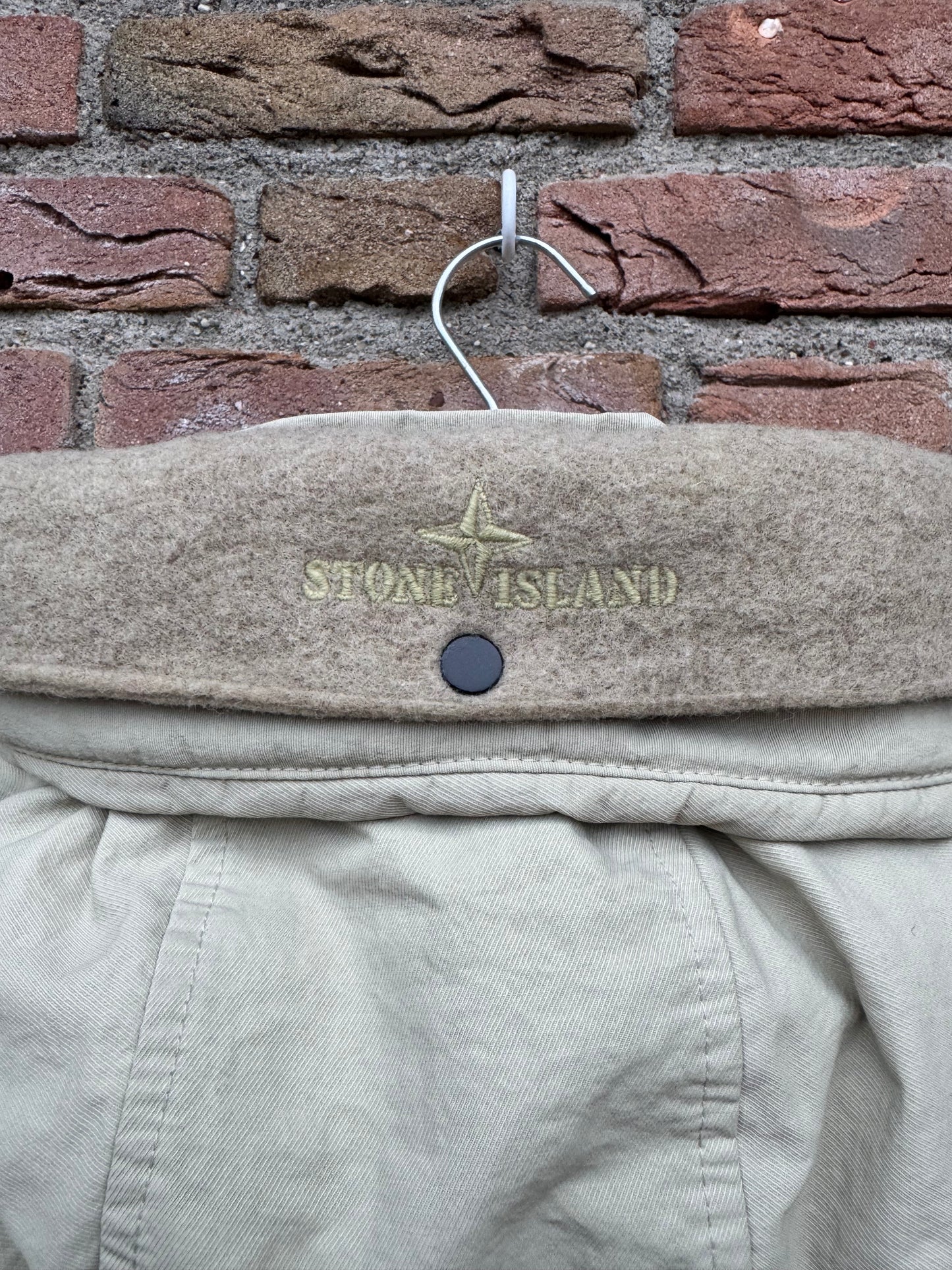 Stone Island Opaque Nylon Twill Daunenjacke - M