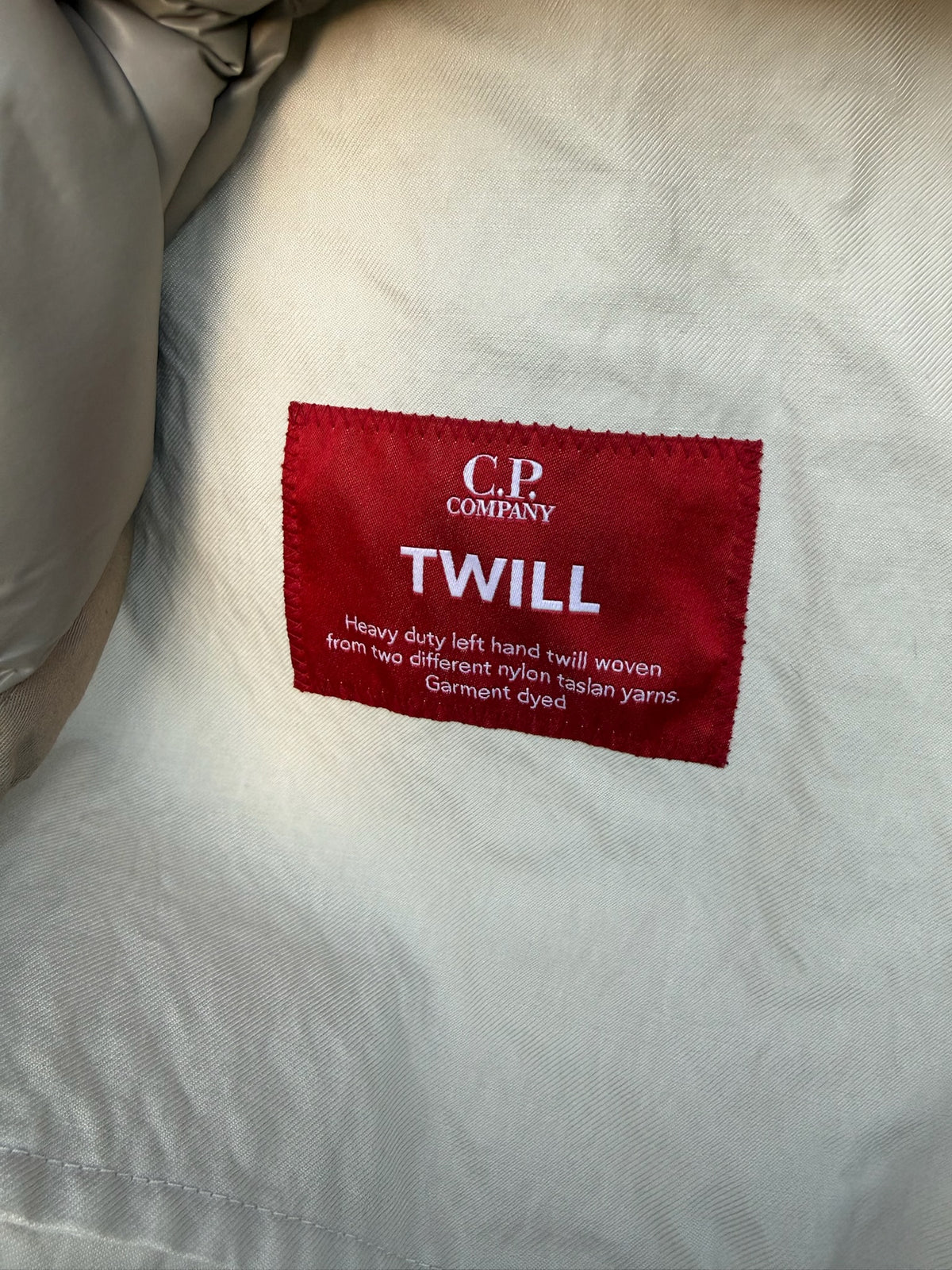 C.P. Company Twill Explorer Down Jacket - M