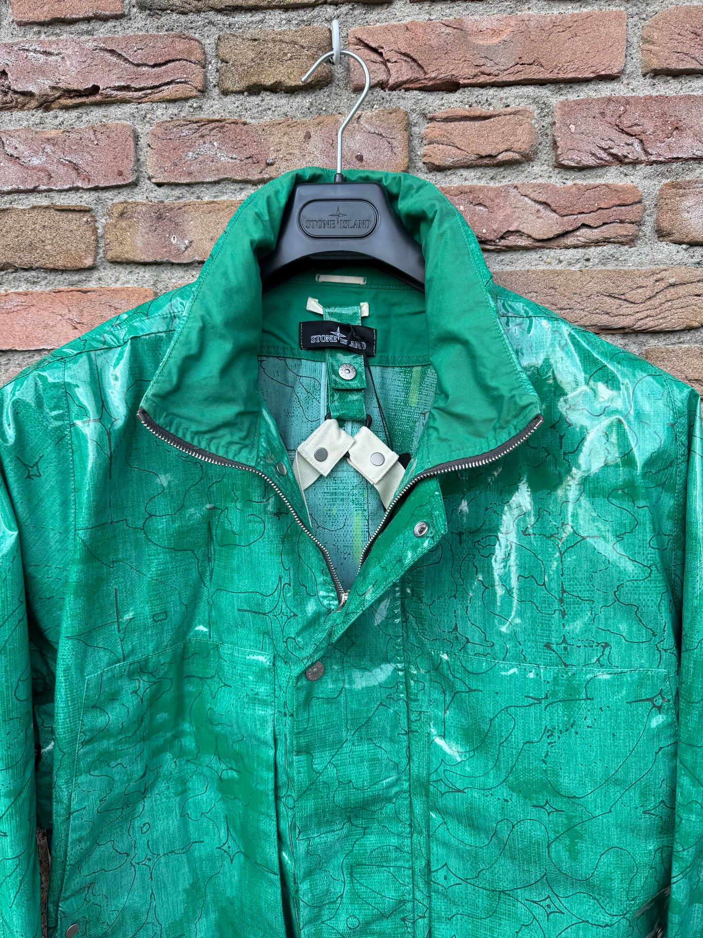 Stone Island Shadow Project Glass Poplin Jacket - XL