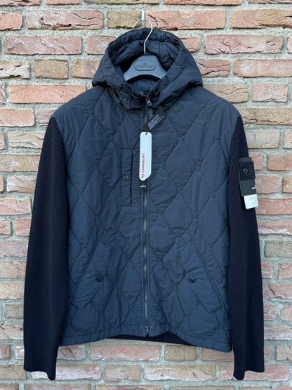 Stone Island Nylon Smerigliato and Knit Ghost Jacket - L