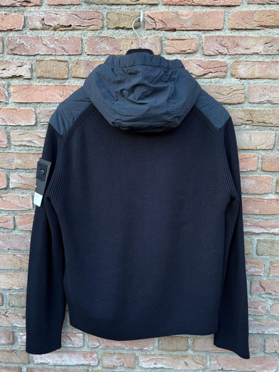 Stone Island Nylon Smerigliato and Knit Ghost Jacket - L