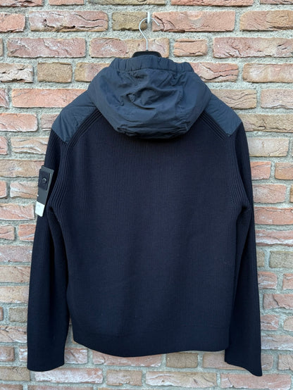 Stone Island Nylon Smerigliato and Knit Ghost Jacket - L