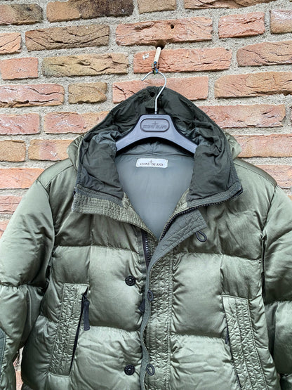 Stone Island Nylon Raso Daunenjacke - M